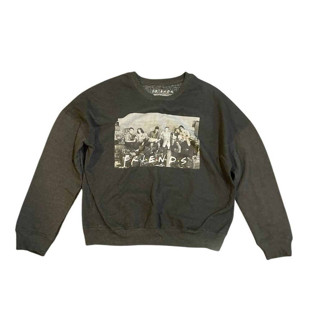 FRIENDS Graphic TV Crewneck Pullover Sweatshirt Casual Loungewear Streetwear
